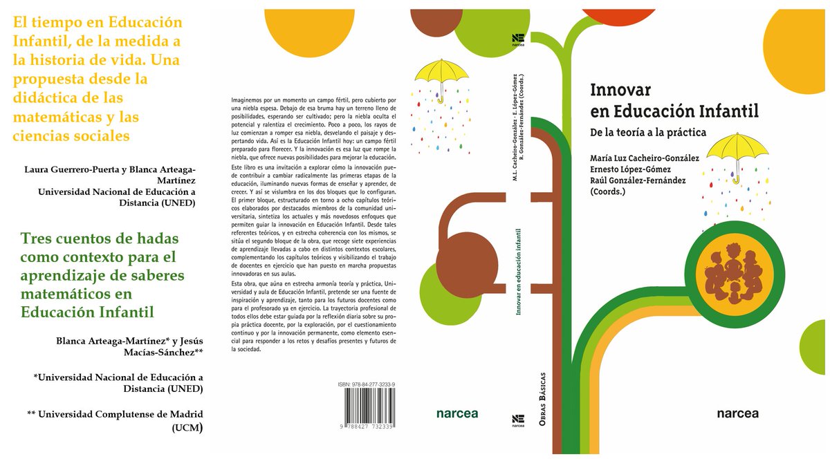Blanca Arteaga (@blanca_arteaga) on Twitter photo Muy pronto verá la luz en librerías nuestro libro escrito en <a href="/narceaediciones/">Narcea Ediciones</a> entre docentes de Educación Infantil y formadores de docentes, en el que participo con dos capítulos cuya elaboración ha supuesto un reto de aprendizaje y también de disfrute ✍️ Muy pronto verá la luz en librerías nuestro libro escrito en <a href="/narceaediciones/">Narcea Ediciones</a> entre docentes de Educación Infantil y formadores de docentes, en el que participo con dos capítulos cuya elaboración ha supuesto un reto de aprendizaje y también de disfrute ✍️