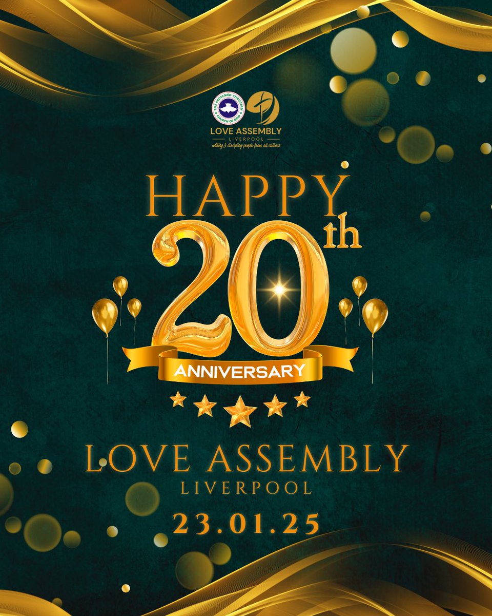 LoveAssembly's tweet image. CELEBRATING 20 YEARS OF GOD’S FAITHFULNESS 🥳🥳 

Join us tonight in person and online as we celebrate 🥳!!!