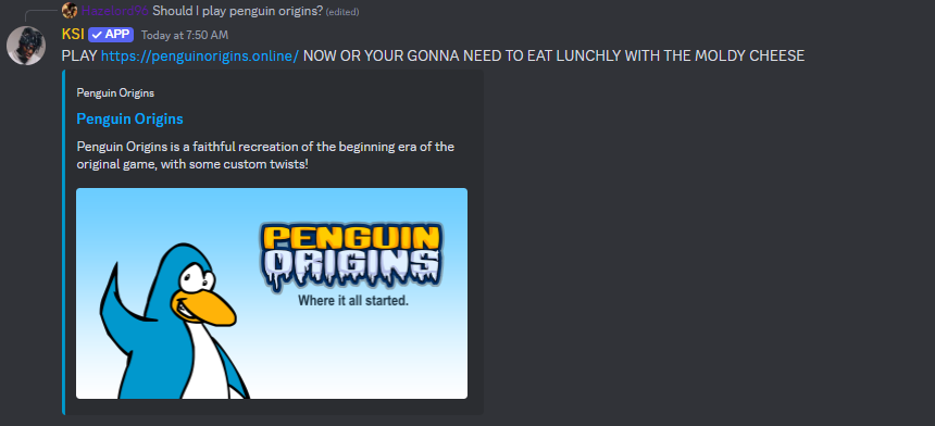 DevelopementD's tweet image. (clearly a joke)