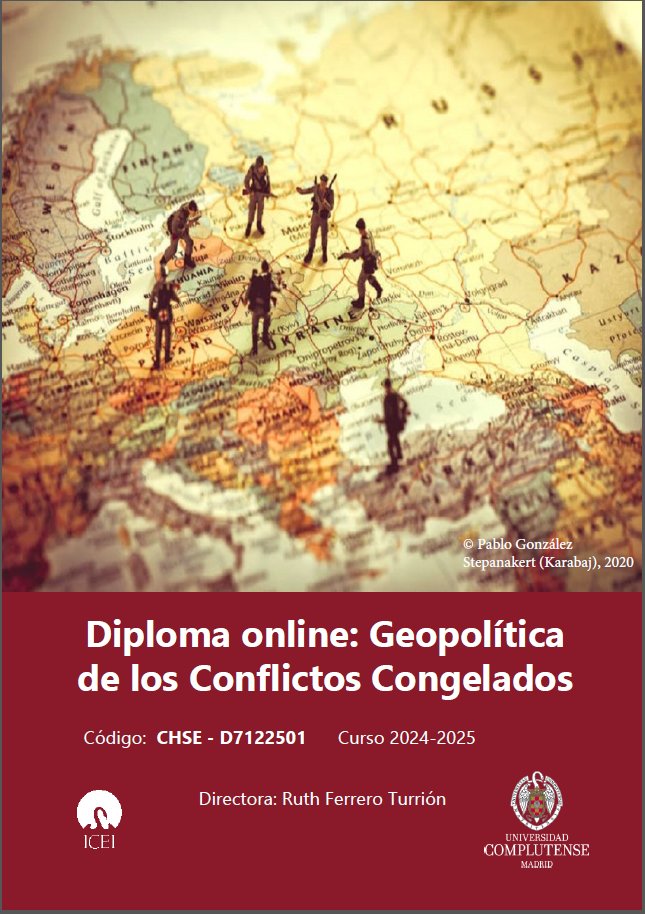 Rubén Ruiz-Ramas (@ruizramas) on Twitter photo La guerra, ese fenómeno político capaz de engullir imperios, degradar potencias o gestar revoluciones, reina en 2025.
Compréndelo mejor en el Diploma Online: Geopolítica de los Conflictos Congelados, dirigido por <a href="/ruthferrero_/">Ruth Ferrero</a> :
ucm.es/icei/diploma-o… La guerra, ese fenómeno político capaz de engullir imperios, degradar potencias o gestar revoluciones, reina en 2025.
Compréndelo mejor en el Diploma Online: Geopolítica de los Conflictos Congelados, dirigido por <a href="/ruthferrero_/">Ruth Ferrero</a> :
ucm.es/icei/diploma-o…