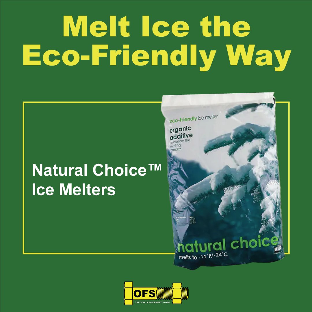 OTTtools's tweet photo. Keep your walkways and driveways safe this winter while being kind to the environment. The Natural Choice™ Ice Melter is all-natural, effective, and easy to use!

Available now at Ottawa Fastener Supply! Visit us in-store or shop online: https://t.co/Zamk89anoW https://t.co/dSbdnMtXQ8