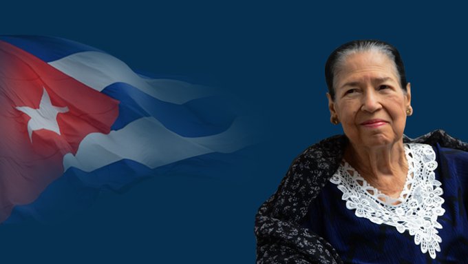 Evocamos a la destacada combatiente revolucionaria y consagrada pedagoga Asela de los Santos en el 5to aniversario de su desaparición física. Su legado permanece en las nuevas generaciones. #CubaEduca
