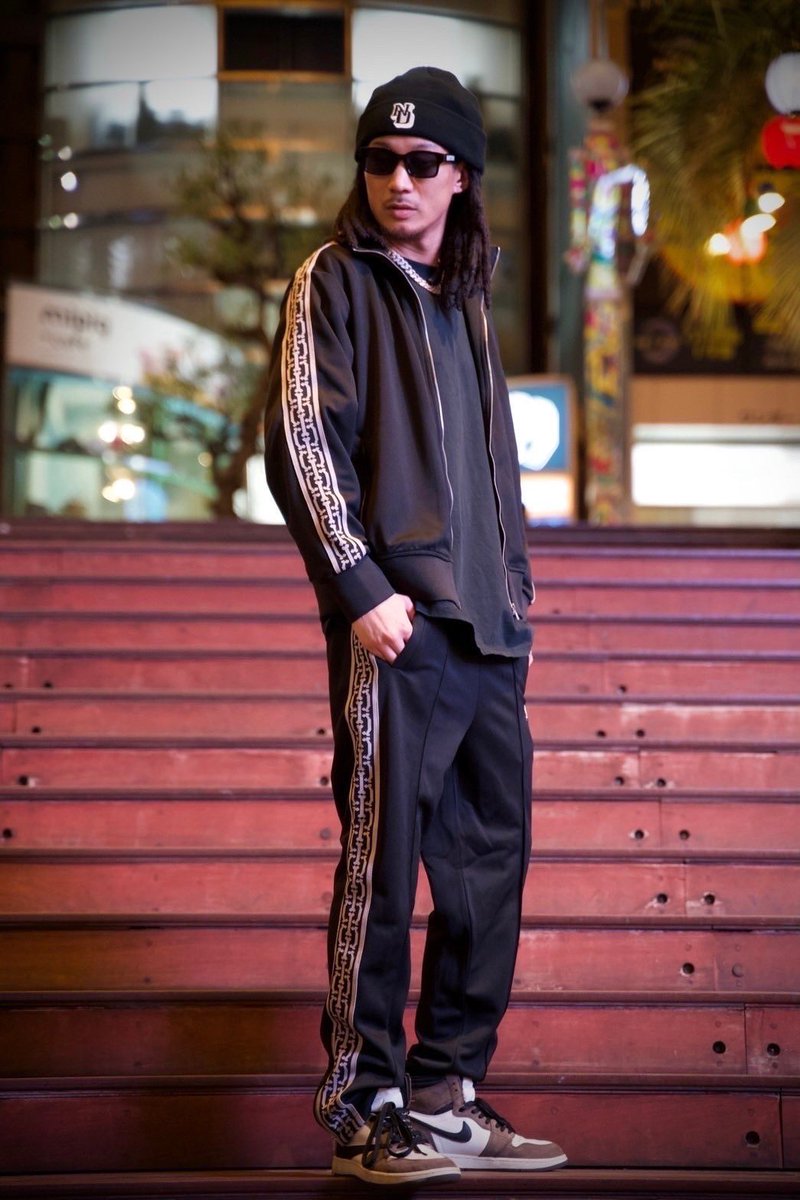 🦴NASTY DOG 新作発売🦴 ジャージセットアップ出た！🤩 骨のチェーンの