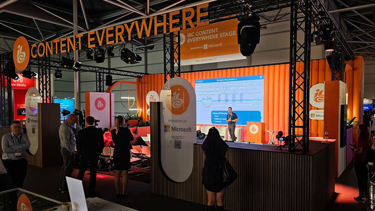VimBiz's tweet image. #TBT to #IBC2024 where Tom Levesque, VP of Sales, took to the stage to present how VimBiz helps broadcasters streamline operations. Hit the link to watch - hubs.ly/Q0331vXq0  #vimbiz #vimsoft #broadcasting