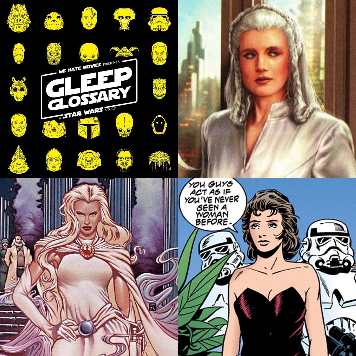 This month's entry into our Star Wars Gleep Glossary has us learning all about Princess Leia...'s personal assistant, Winter! Available now, exclusively on Patreon! buff.ly/3lqf0uj