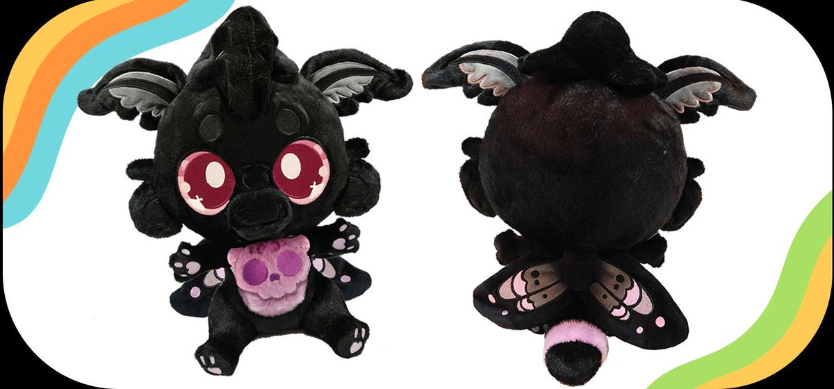 Monty Mothman plush is LAUNCHING TODAY! 💥🚀

🧸 Eco-friendly
🧸 Interactive accessories
🧸 Magnetic props
🧸 More plushies to unlock!

🔽 Follow the launch page to get notified of when we're open for pledges! 🔽
~
buff.ly/40vsO7I 
#mothman #plushies