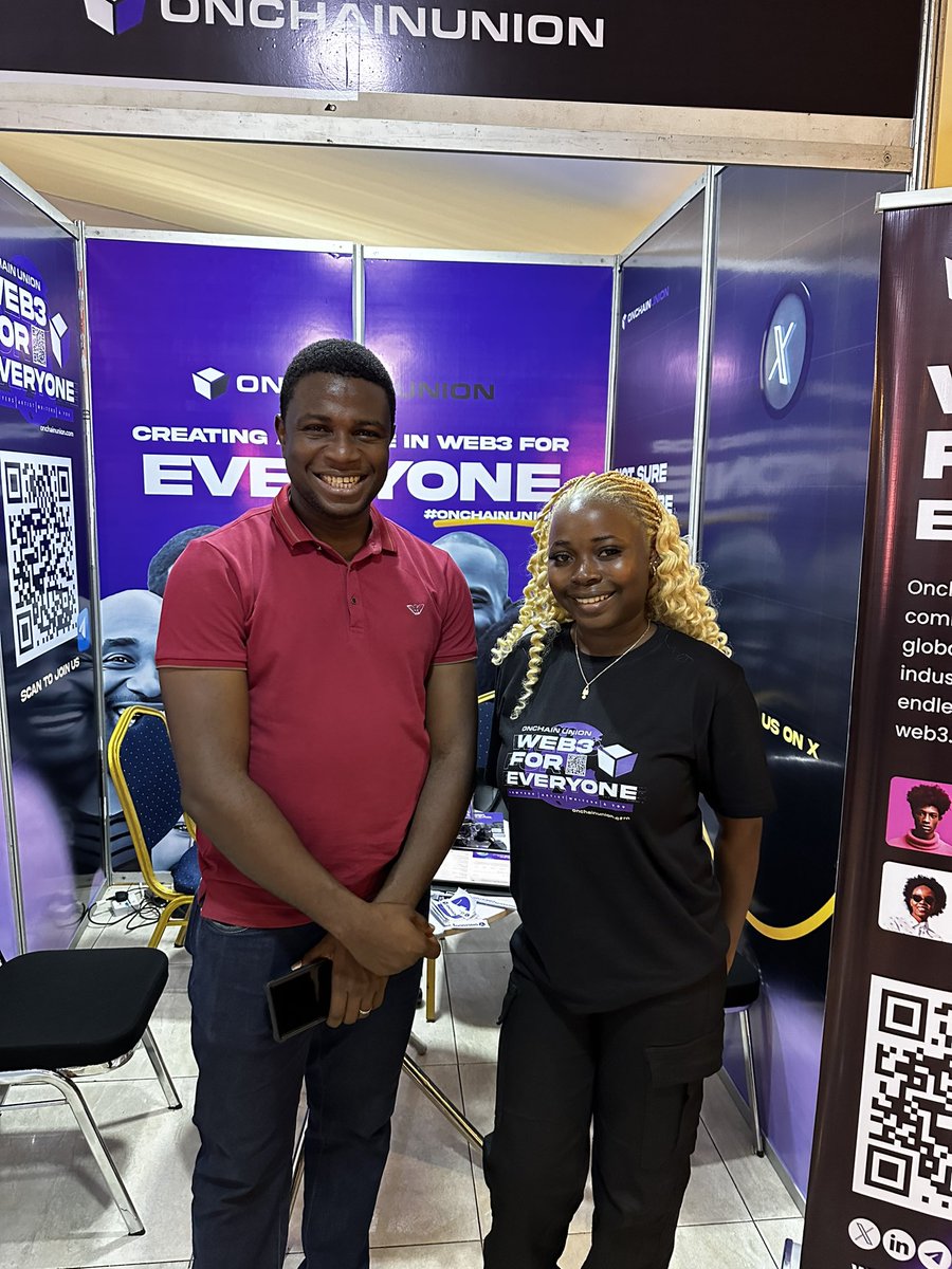 OnchainUnion's tweet image. 🚀 Throwback to #Web3LagosConference!What an unforgettable experience! 🌟

We had the pleasure of meeting incredible minds growing the Web3 space, including the founder of @Web3Bridge and the founder of @helicodexyz . 🧠💡

📸 Who was your favorite person to meet?