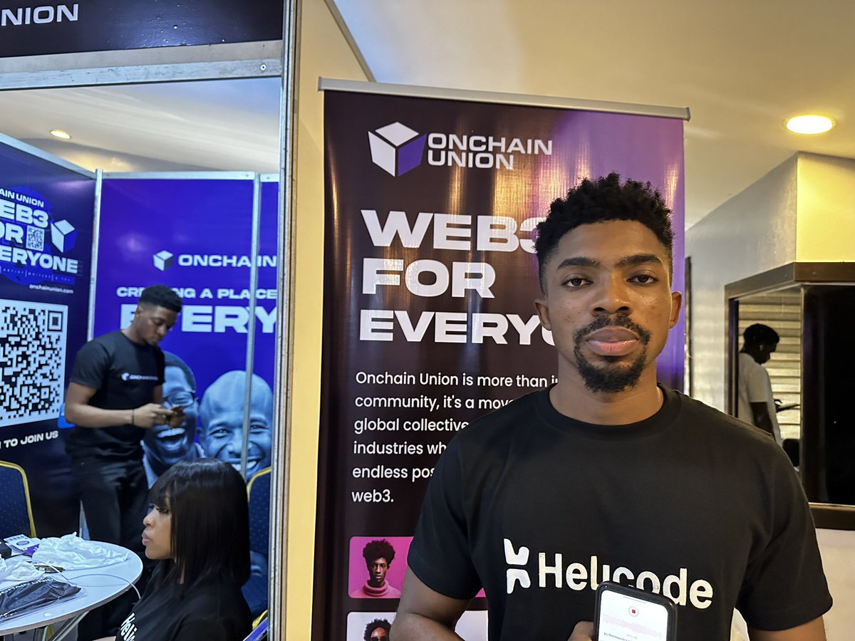 OnchainUnion's tweet image. 🚀 Throwback to #Web3LagosConference!What an unforgettable experience! 🌟

We had the pleasure of meeting incredible minds growing the Web3 space, including the founder of @Web3Bridge and the founder of @helicodexyz . 🧠💡

📸 Who was your favorite person to meet?