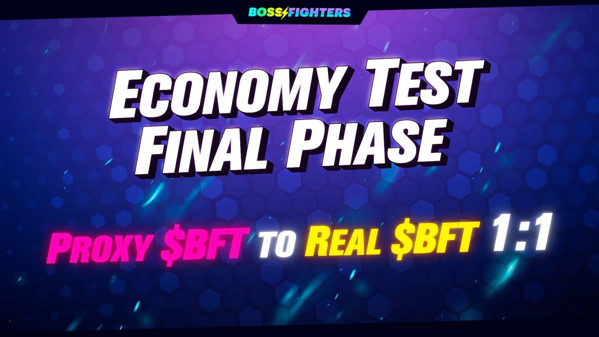 BOSS FIGHTERS ⚡️ $BFTOKEN tweet media
