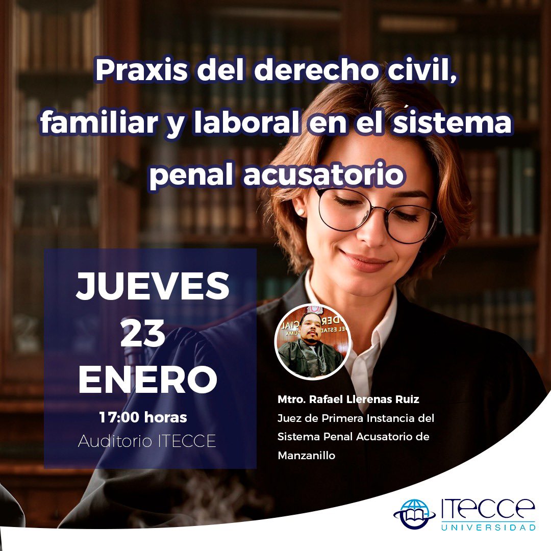 LLROtoniel's tweet photo. Buenos días a la comunidad jurídica y terceros con interés en la materia, se convoca en el Estado de Colima para una excelente ponencia https://t.co/MteKd2Q0EK