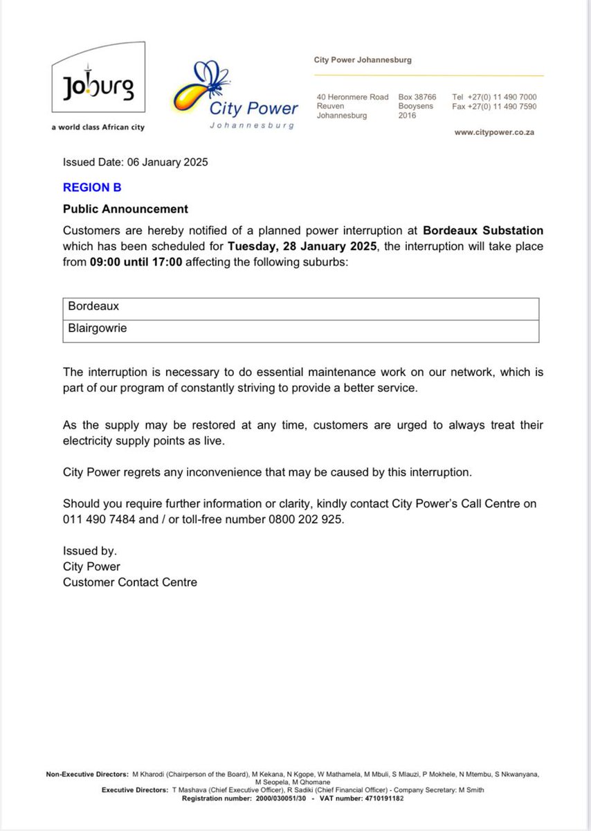 @CityPowerJhb tweet media