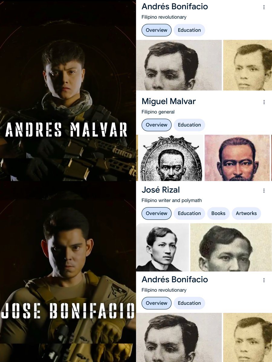danyelpi_'s tweet photo. While the names of the Kontraks are a combination of significant figures from Philippine history. 🇵🇭 #INCOGNITO https://t.co/H5UIE0wWRC