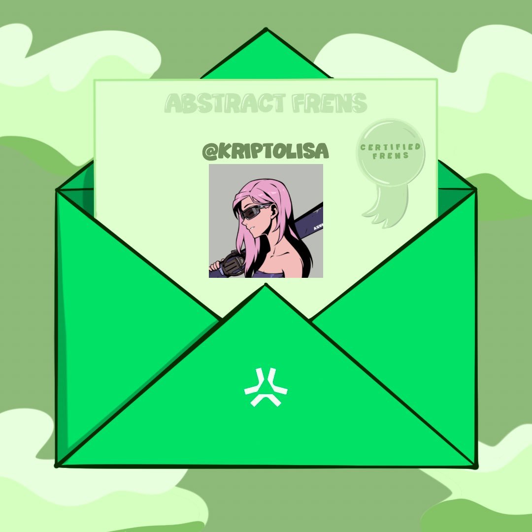 🎁 <a href="/Abstract_Frens/">Abstract_Frens</a> 

<a href="/AbstractChain/">Abstract</a> ağı koleksiyonlarından <a href="/Abstract_Frens/">Abstract_Frens</a> 3x GTD çekiliş!

✅Takip et <a href="/Abstract_Frens/">Abstract_Frens</a> 
✅LIKE RT
✅2 Arkadaşını etiketle