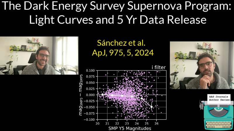 NEW AAS Journal Author Series Video!

Bruno Sánchez (Aix Marseille University, <a href="/DukeU/">Duke University</a>) chats with Frank Timmes about his article on supernovae: youtu.be/m_feBn8xJLY

The series connects authors w/their article, their human story &amp; the larger #astronomy community. #TheGoodStuff