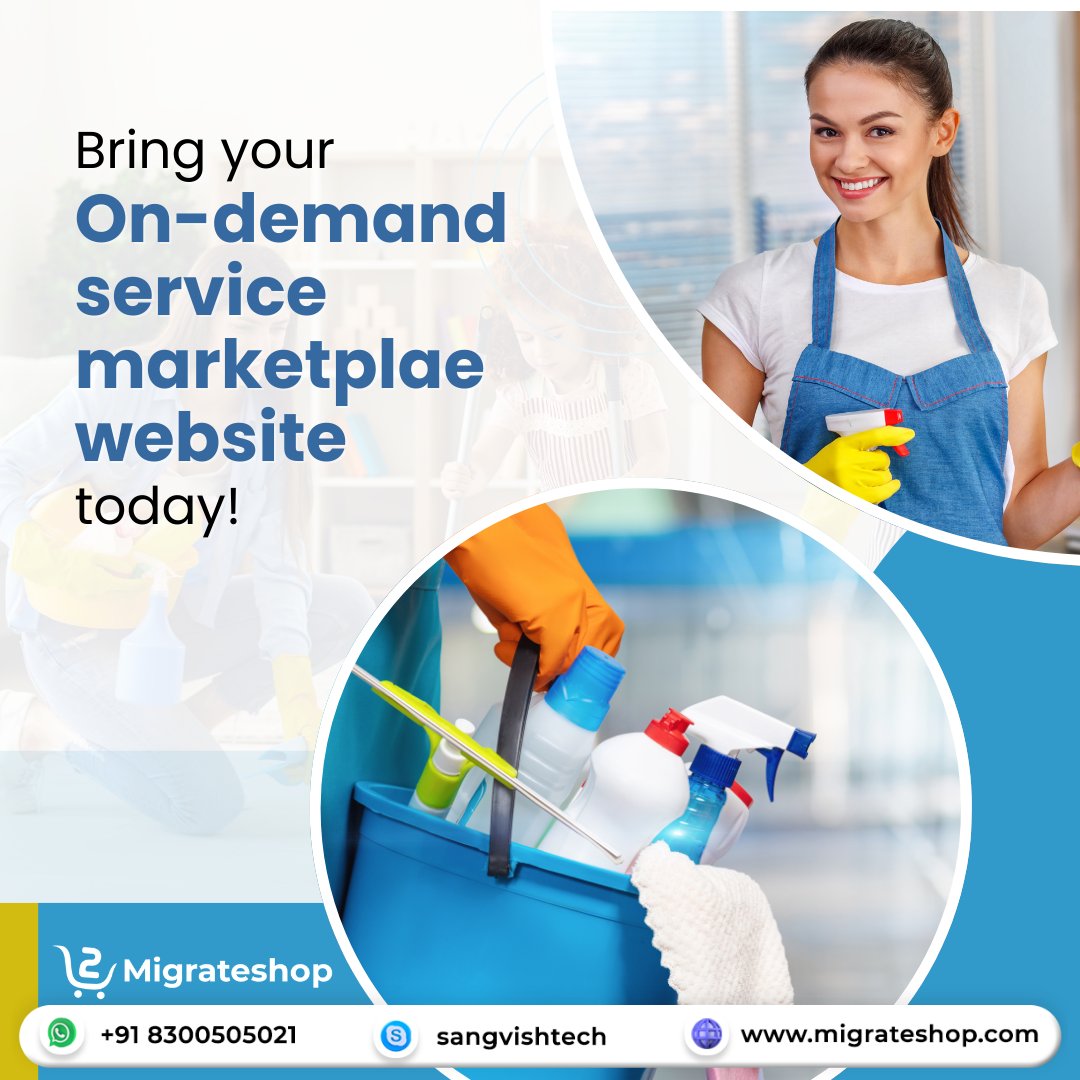 migrateshop's tweet image. 🚀 Launch your #ondemandservicemarketplace today with our #Taskrabbitclonescript ! 💻✨ Connect service providers with customers and take your business to the next level. 🌟 Start building your platform now!
Visit: migrateshop.com/taskrabbit-clo…
#taskrabbitclone #migrateshop #tasky