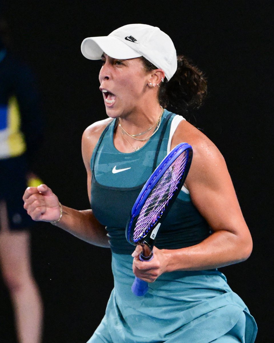 josemorgado's tweet image. WOW!

Madison Keys saves a match point and beats world #2 and 5-time Grand Slam champ Iga Swiatek 5-7, 6-1, 7-6(10-8) to reach a second Grand Slam final, more to an seven years after the first, at the 2017 US Open. 

Sabalenka will stay at #1 on Monday.