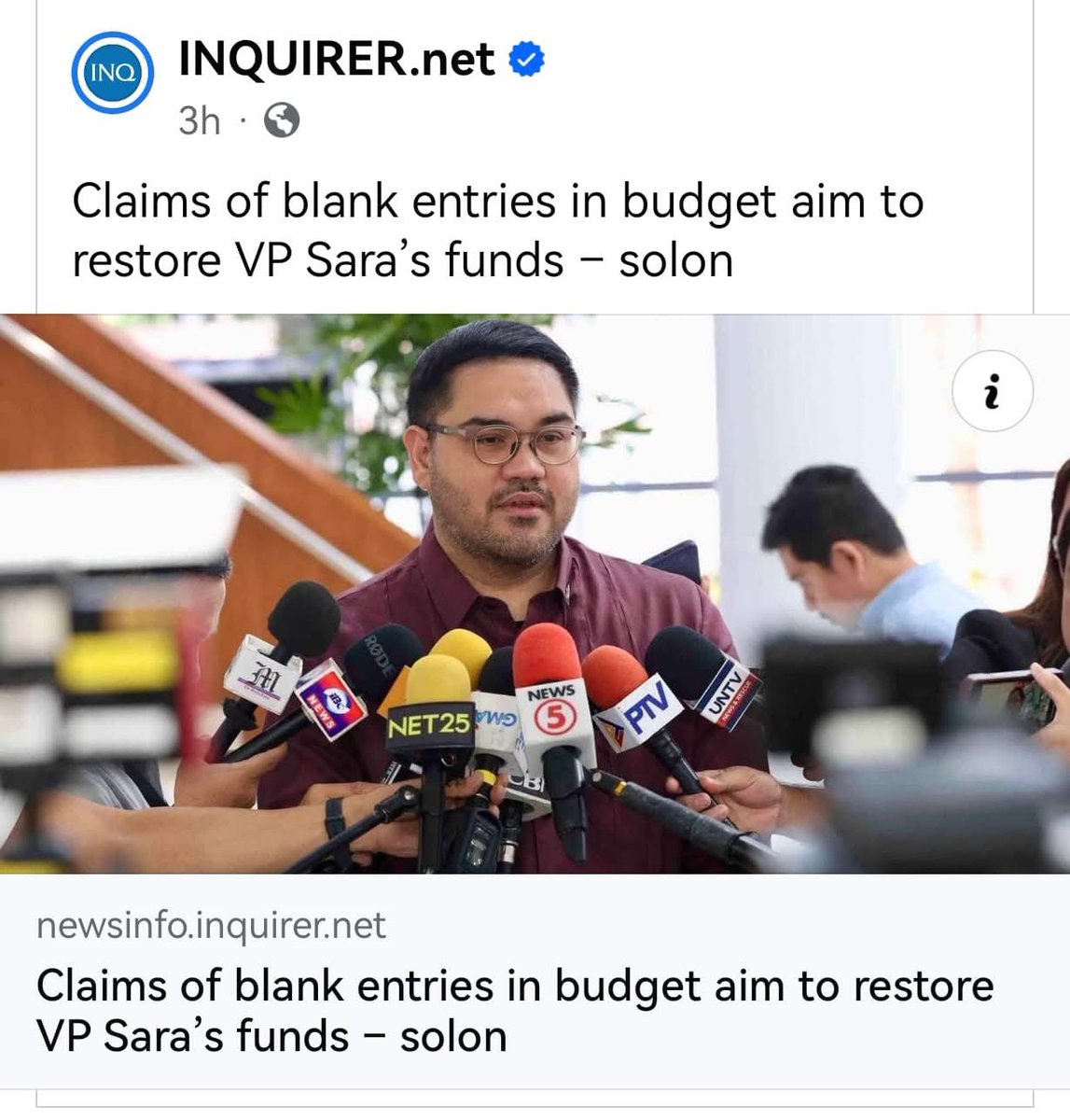 srsasot_'s tweet photo. Huh? Si VP Sara na naman may kasalanan? πππ
#biscam2025 https://t.co/ClTLuuuPm1