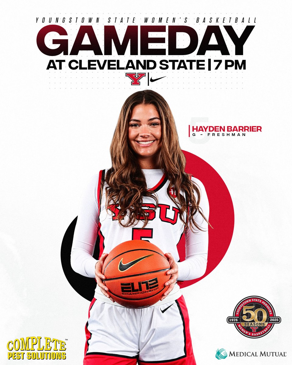 #GAMEDAY

🏀 at Cleveland State
🕖 7 PM
📍 Cleveland, Ohio
🏟 Wolstein Center
🎧 570 WKBN » tinyurl.com/22vtmjv2
📺 ESPN+ » tinyurl.com/3k54zyj5
📈 Stats » tinyurl.com/3f5fe8h8

#GoGuins #familY