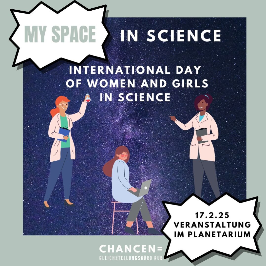 RUB Research School (@researchschool) on Twitter photo 🌟Für alle weiblichen und nicht-binären Mitglieder der <a href="/ruhrunibochum/">Ruhr-Universität Bochum</a>: Anlässlich des „Internationalen Tages der Frauen und Mädchen in der Wissenschaft“ lädt das Gleichstellungsbüro zu einem Vortrag ins <a href="/PlanetariumBO/">Planetarium Bochum</a> ein. Bis 7. Februar anmelden👉 chancengleich.ruhr-uni-bochum.de 🌟Für alle weiblichen und nicht-binären Mitglieder der <a href="/ruhrunibochum/">Ruhr-Universität Bochum</a>: Anlässlich des „Internationalen Tages der Frauen und Mädchen in der Wissenschaft“ lädt das Gleichstellungsbüro zu einem Vortrag ins <a href="/PlanetariumBO/">Planetarium Bochum</a> ein. Bis 7. Februar anmelden👉 chancengleich.ruhr-uni-bochum.de