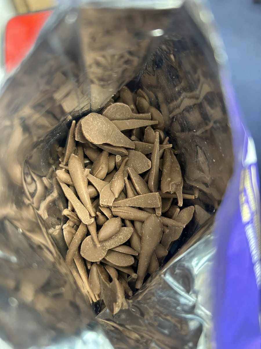 PPA afternoon. Get the chocolate open. Shocked. <a href="/CadburyUK/">Cadbury UK</a> since when were these buttons?