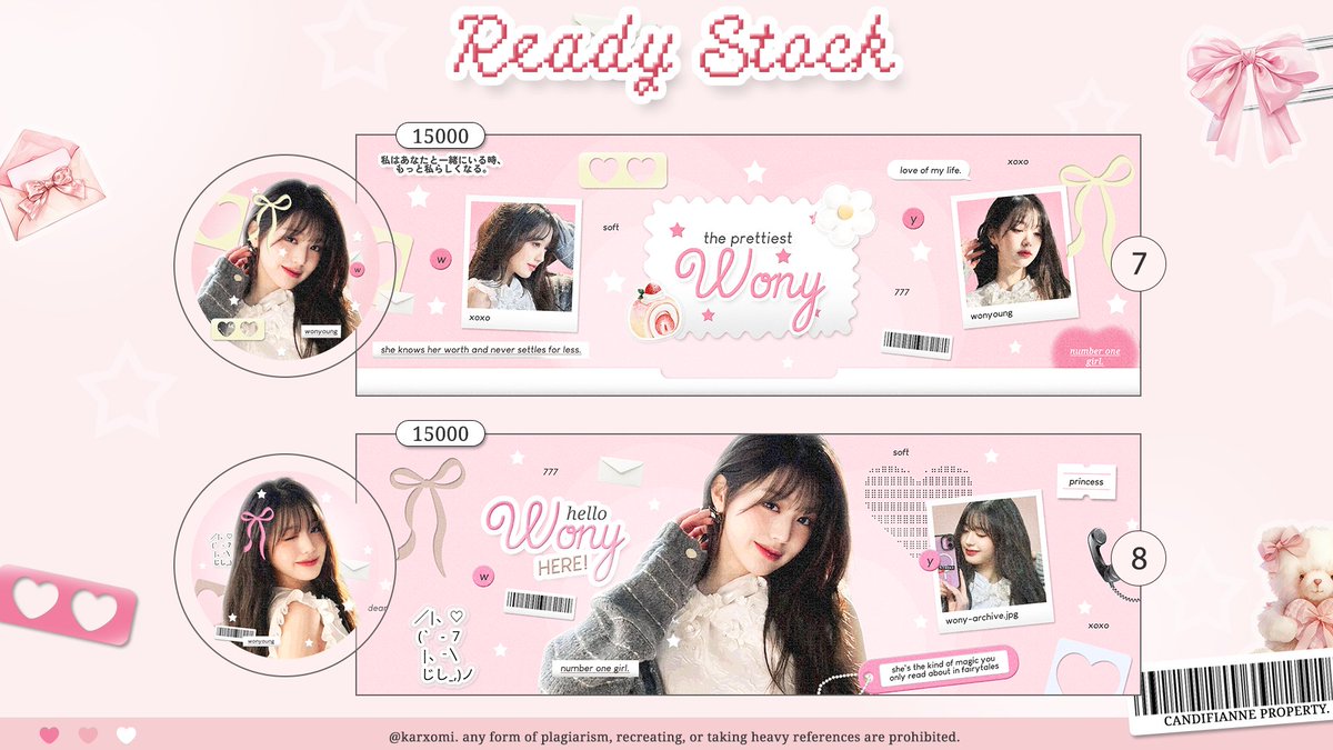 karxomi's tweet image. help repost 😺

hlooo ada layout wonyoung ready stock yg bisa kamu jemput yaaa 🌷 .. pricinya di pict ya free retext xixixi met jajank 🎀☘️

#zonaba #zonauang