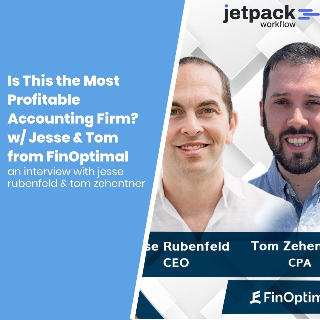 jetpackworkflow's tweet image. Did you know that FinOptimal's accountants can handle 4-5 times as many clients thanks to their automation tools? Discover how Jesse and Tom are revolutionizing the accounting industry in our latest podcast episode! #Automation #Accounting #CPAs
bit.ly/4h4JA4D