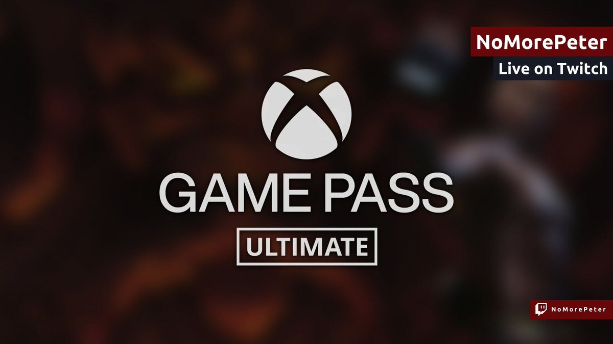 NoMorePeter's tweet photo. 🎮 Game Pass Ultimate #Giveaway ! 🎮

We’re giving ONE follower a code to enjoy hundreds of games for the first month for free!

Follow on Twitch: https://t.co/MObtpCL7Pg and Threads: https://t.co/WyETdQwvfG

Giveaway ends: 31st of January 2025

Don’t miss out! Good luck, gamers! https://t.co/HbsNAsho1R