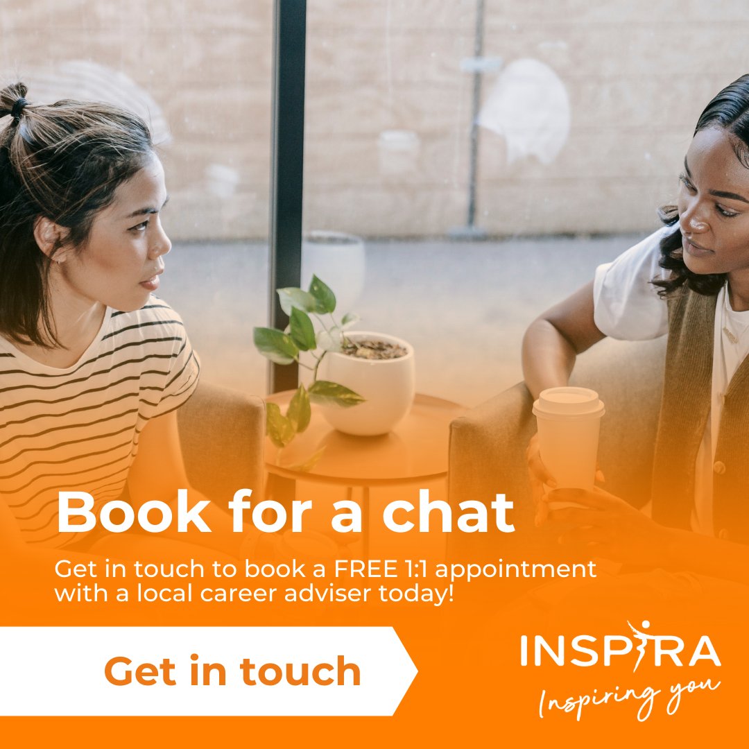 inspiraforlife's tweet image. No matter where you are in your career journey, figuring out your next steps can feel overwhelming. Our local Careers Advisers are here to help with 1:1 support.

Booking an appointment is quick and easy: Call us on: 0345 658 8647

#Careersadvice #Careersupport #Booktoday