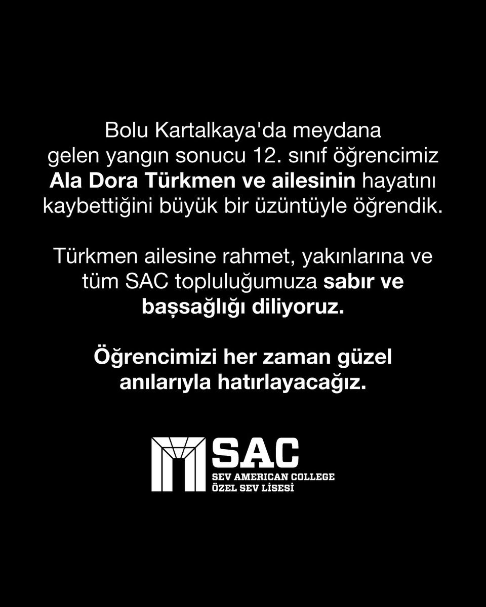 Acı kaybımız...