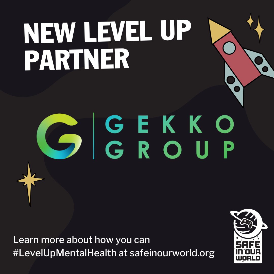 We're delighted to welcome <a href="/GekkoFM/">Gekko Marketing</a> as a #LevelUpMentalHealth Partner! They join our community of 200+ global games industry employers in committing to positive change and raising mental health awareness. ✨❤️