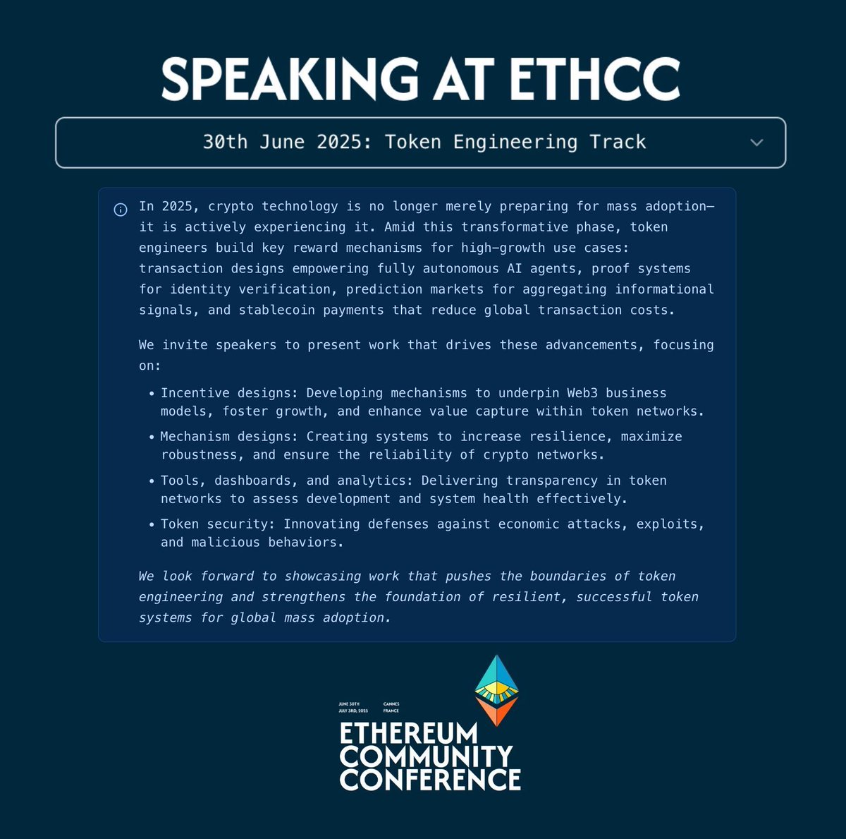 Token Engineering Academy tweet media