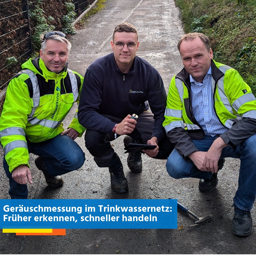 +++ Geräuschmessung im Trinkwassernetz: Rohrbrüche früher erkennen, schneller handeln +++

👉  Weitere Infos: tinyurl.com/Geraeuschmessu…