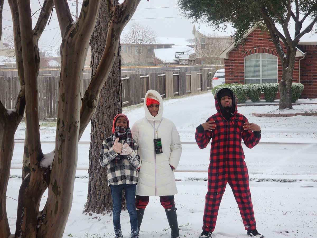 I moved to the south to get away from the snow. They can have their fun. I'll just watch from the porch...