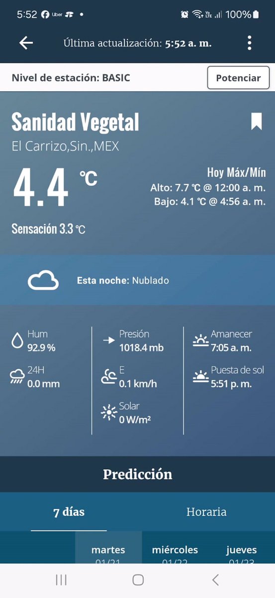 Trasciende60696's tweet photo. Con sensación de 3.3 grados amanece El Carrizo este martes; el termómetro registró 4.4 ***
#Clima 

https://t.co/Grk2TmM8va https://t.co/gRWNna2UQu