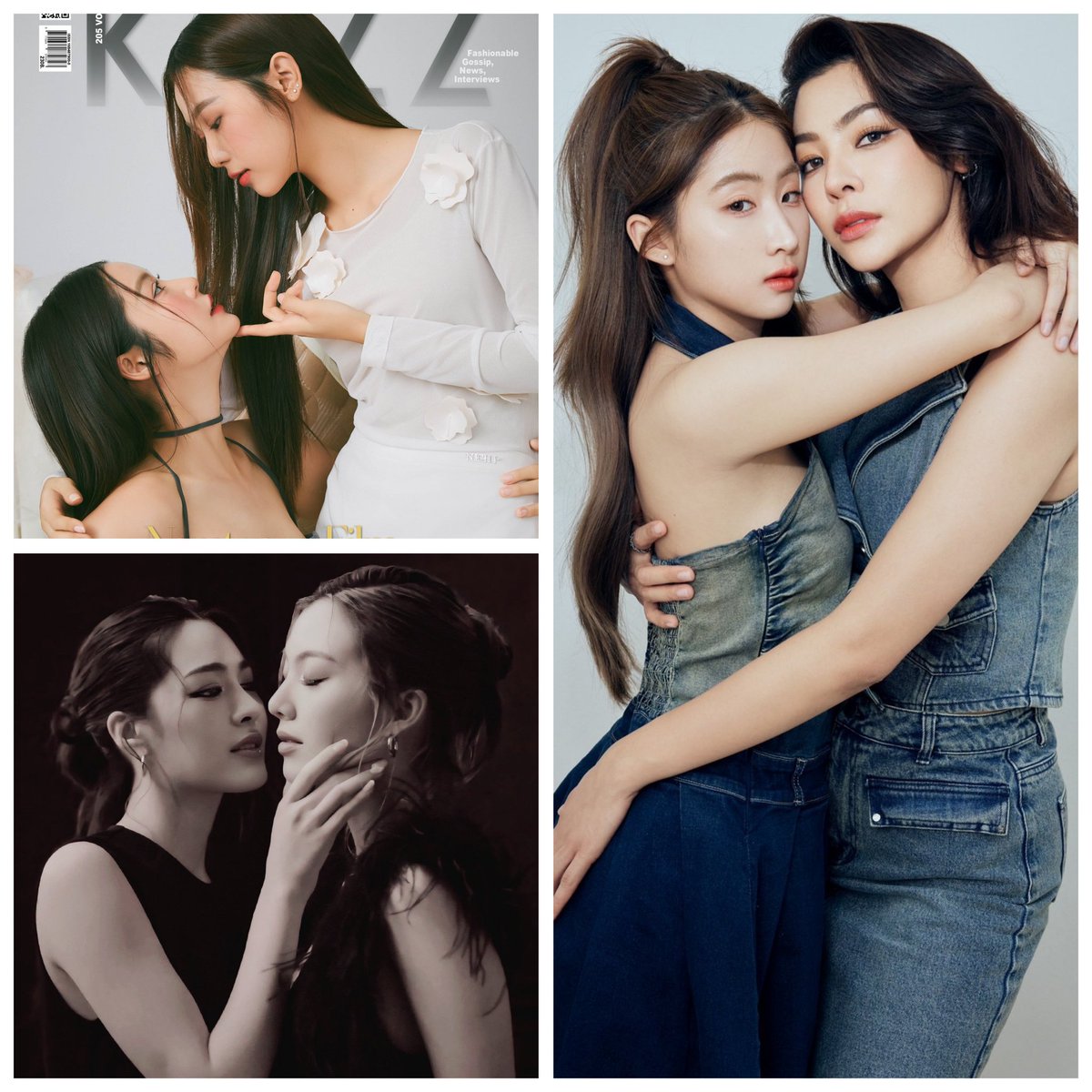 juth's tweet photo. Why Are Thai Girl Love (Yuri) and Thai Boy Love (Yaoi) Names Styled as a Couple's Names?

Written by @juth

At first glance, the naming convention of pairing names might seem lacking in creativity, but there’s actually a cultural and historical context behind it.

📗 Cultural Influence from Japan

Thai culture in this area is heavily influenced by Japanese traditions, particularly in the way roles are defined in same-sex relationships, similar to the terms "top" and "bottom" used in Western contexts.

In Japan, these roles are referred to as:

攻め (Seme): The dominant or leading role in the relationship, characterized by strength, assertiveness, or authority.

受け (Uke): The receptive or supporting role, often portrayed as gentler, more sensitive, or in need of care.

In Thailand, these terms have been adapted and simplified into "Me" (from Seme) and "Ke" (from Uke), creating a shorthand representation of these dynamics.

📘 Position and Naming Convention

Once the roles of "Me" and "Ke" are established, the placement of names follows a specific pattern, often reflecting the roles in the relationship:

Po-left (Left Position): Indicates the dominant role (Me).

Po-right (Right Position): Indicates the receptive role (Ke).

For example:

FayeYoko: Faye (dominant) comes before Yoko (receptive).

LingOrm: Ling (dominant) precedes Orm (receptive).

NamtanFilm: Namtan (dominant) leads Film (receptive).

MilkLove: Milk (dominant) is placed before Love (receptive).

EngLot: Eng (dominant) comes before Lot (receptive).

📙 How Does This Work in Practice?

When people question the order of names, the response often reflects the roles in the pairing:

YokoFaye?
Yoko would reply, "It’s fine either way!" (showing flexibility as Yoko is the dominant one).

OrmLing?
Orm would insist, "No, it must be LingOrm only."

FilmNamtan?
Film might say, "It could work, but since I’m younger than Namtan, does it feel right?"

📚 The Final Takeaway

The naming conventions in Thai Girl Love and Thai Boy Love fandoms always follow the "Me or Ke" or "Top or Bottom" positions, maintaining consistency and reflecting the dynamics of the characters or individuals in the pairing.