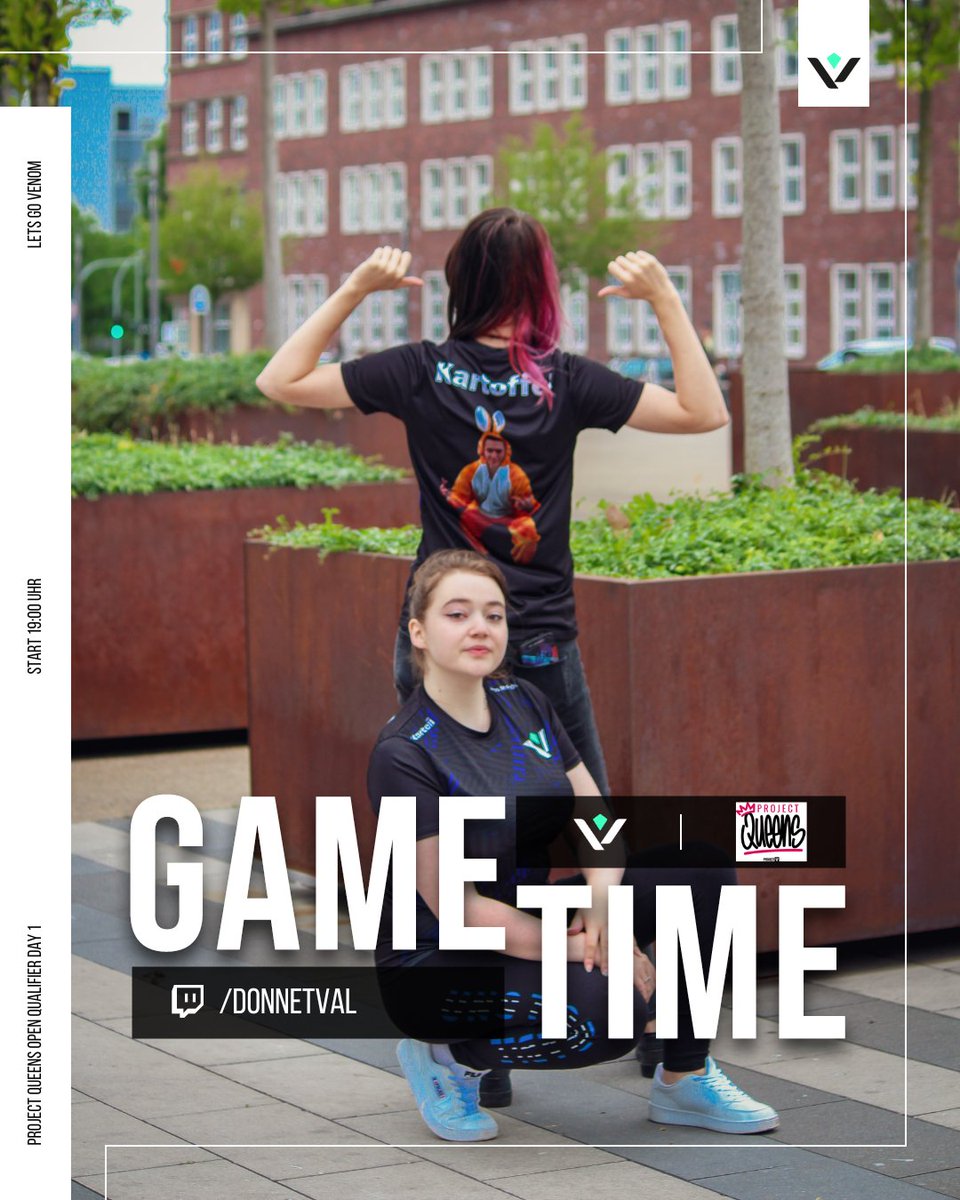 Das neue Roster will sich natürlich auch direkt auf dem Server beweisen! Die 1. Möglichkeit dazu gibt es heute Abend im Project Queens Open Qualifier. Mit eurem Support im Chat können die Games nur gut werden!💜

🕖19:00 Uhr
📺twitch.tv/donnetval
📺twitch.tv/projectvgg