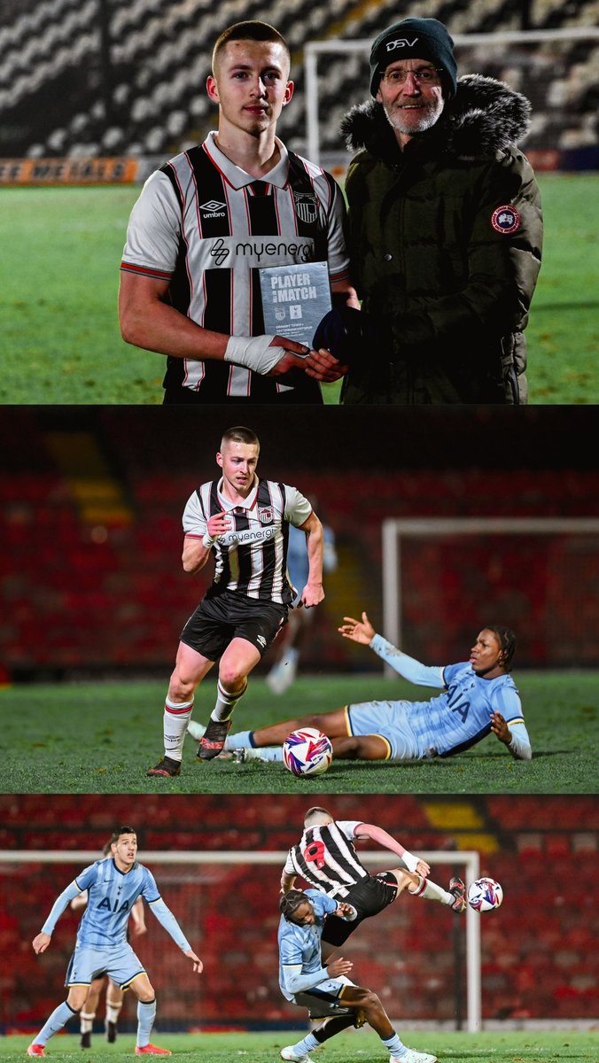 The lads put in a great shift, gutted to be out of the competition. Good to contribute with a goal, assist + MOTM 🎯🅰️ UTM ⚫️⚪️