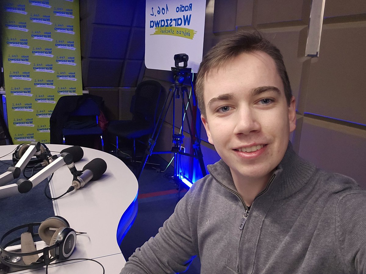 banburski's tweet photo. Już za chwilę słyszymy się w @RadioWarszawa. Bądźcie z nami 😊📻 https://t.co/Szd3dU3Myw