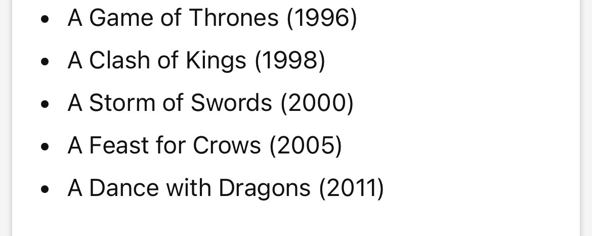 Thedavid64's tweet photo. Oh you sweet summer children had to wait 8 months for the new book?
#ASOIAF #FourthWing #14yearsandcounting https://t.co/hXYAj7vuUb