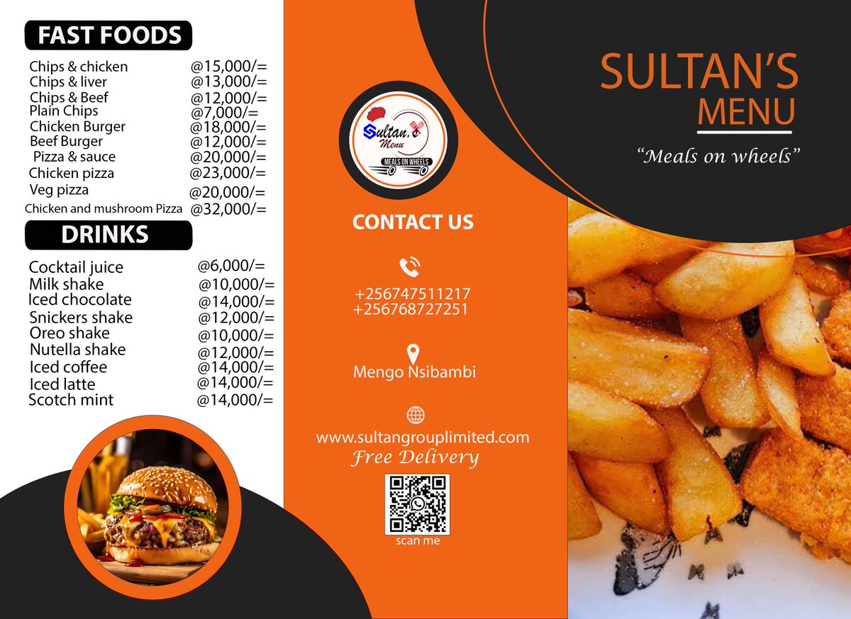 Sultanmenu's tweet photo. "Craving something delicious? 🍔🍣🍕 Explore our menu and discover your new favorite meal – all delivered right to your door! 🚗💨 #sultanmenu #FoodieFavorites #OrderNow" https://t.co/4ovBazRK1o