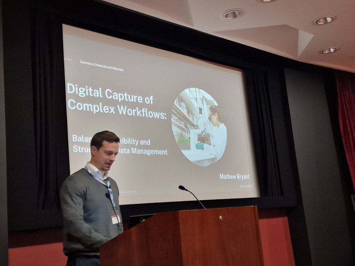 SCI Formulation (@sciformulation) on Twitter photo Dr Mathew Bryant presenting on the digital capture of complex workflows
#Formulation #SCIFF25 <a href="/SCIupdate/">SCI – Where Science Meets Business💡</a> Dr Mathew Bryant presenting on the digital capture of complex workflows
#Formulation #SCIFF25 <a href="/SCIupdate/">SCI – Where Science Meets Business💡</a>