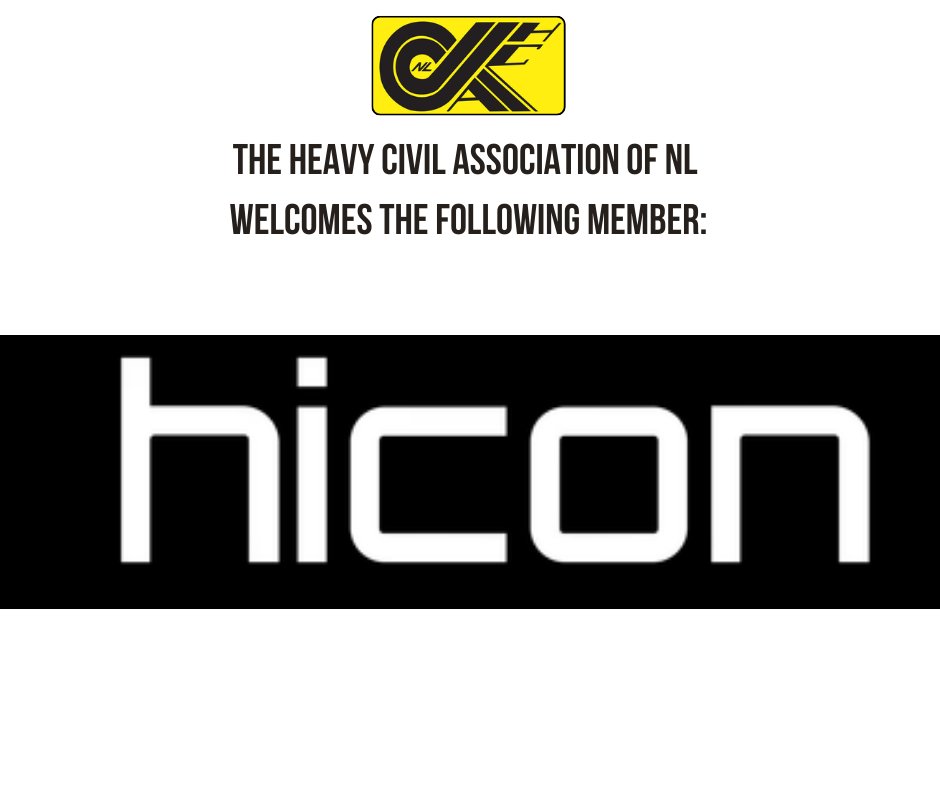 The Heavy Civil Association is thrilled to welcome Hickey Construction (Hicon) to our membership!
Based in Happy Valley-Goose Bay, Hicon provides a diverse range of services, including fabrication, metalwork, demolition, trucking, and snow clearing.
