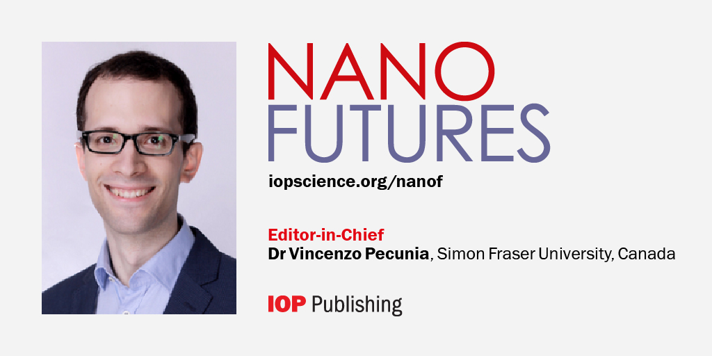 NANOF is pleased to announce its new Editor-in-Chief, Vincenzo Pecunia! Vincenzo is an Associate Professor &amp; the Head of the Sustainable Optoelectronics Research Group at the School of Sustainable Energy Engineering, Simon Fraser University. 

Learn more👉 ow.ly/njIC50UIpS4