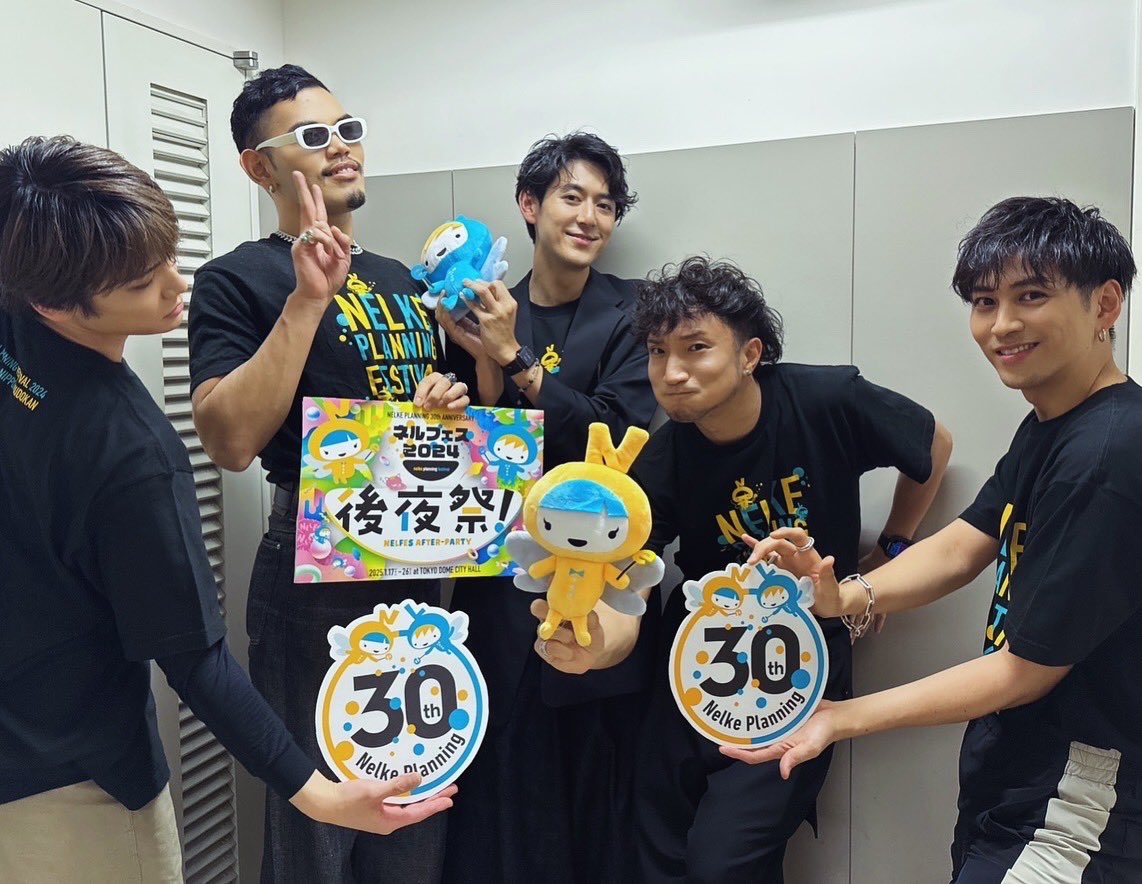 yuki_wr1's tweet photo. ネルケプランニング30th ANNIVERSARY
『ネルフェス2024』後夜祭！

#新テニミュ チームで
登壇させていただきました✨️

皆さまの笑顔に…心温まる拍手…
ペンライトの海に…ご声援…
沢山の愛をありがとうございました🎾

次回はThe Fourth Stage BD/DVD 発売記念イベントでお会いしましょう👹

世界に誇る日本のエンタメ『2.5次元』
携われたことを本当に誇りに思います…

ネルケプランニングさん🎊
30周年㊗️心からおめでとうございます

#ネルフェス