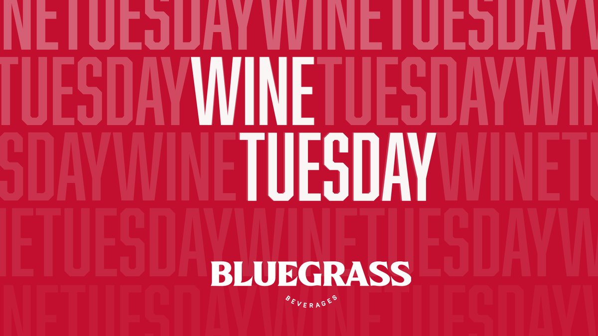 bluegrassbev's tweet photo. It's Wine Tuesday! Save 10% today on a wide selection of wines! #winetuesday #winesatbluegrass https://t.co/o18fn4brSO