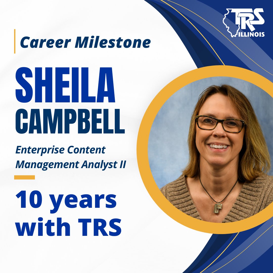Congratulations to Sheila Campbell on an incredible milestone—10 years of dedicated service with TRS! Her leadership, expertise, and commitment have been invaluable in driving the success and smooth operation of our organization. 
#OneTRS #Milestone