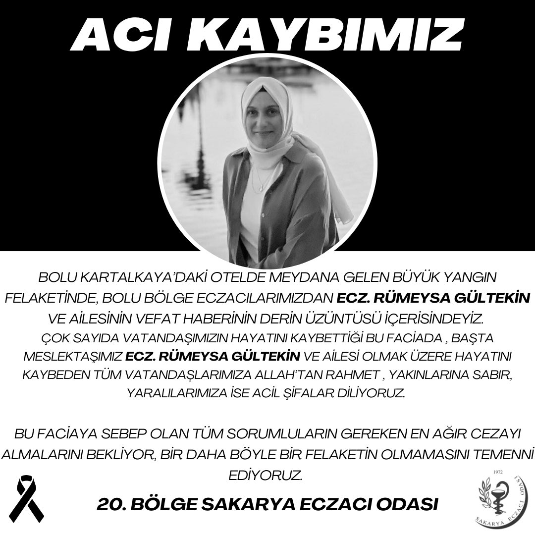 Başımız sağ olsun, çok üzgünüz…