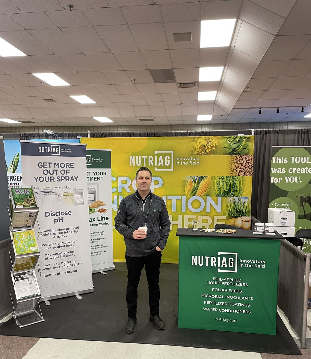 Excited to be attending the Manitoba Ag Days in Brandon. Stop by booth 243 to discuss all of your BOS inoculant, water conditioning and foliar nutrition needs for 2025. <a href="/MBAgDays/">Manitoba Ag Days</a> <a href="/NutriAg/">NutriAg ®</a>