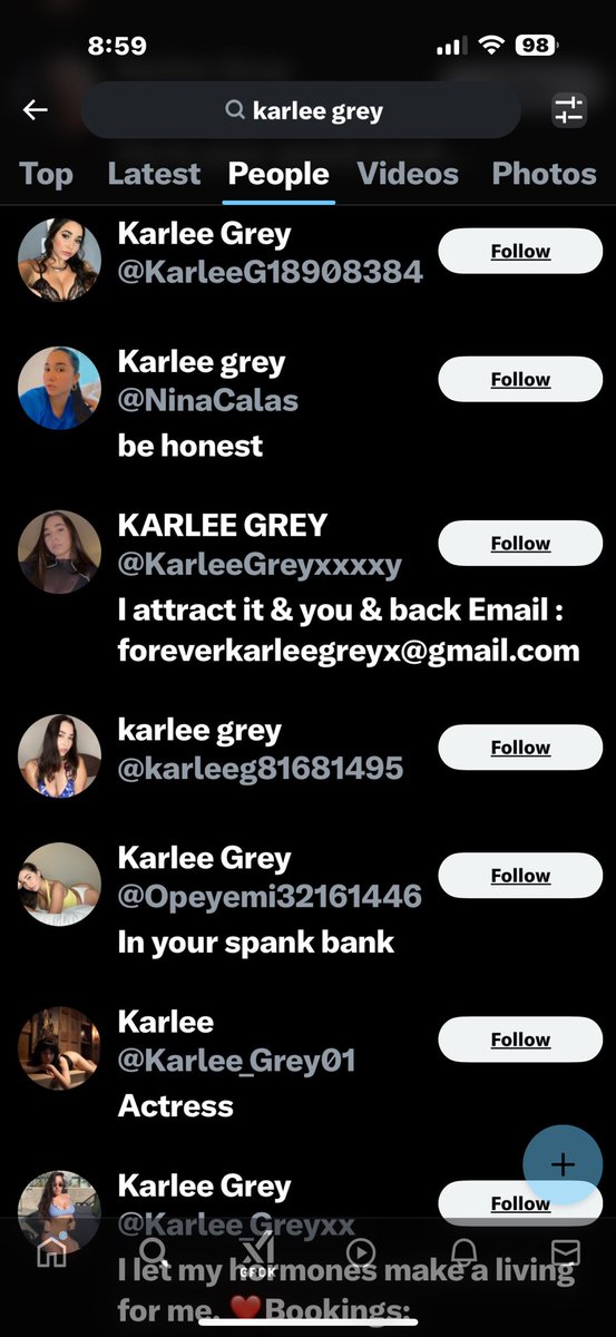 BD8746951912499's tweet photo. @karleegreyxxx So many fake accounts so who’s the real Karlee grey https://t.co/SAowzT9tws