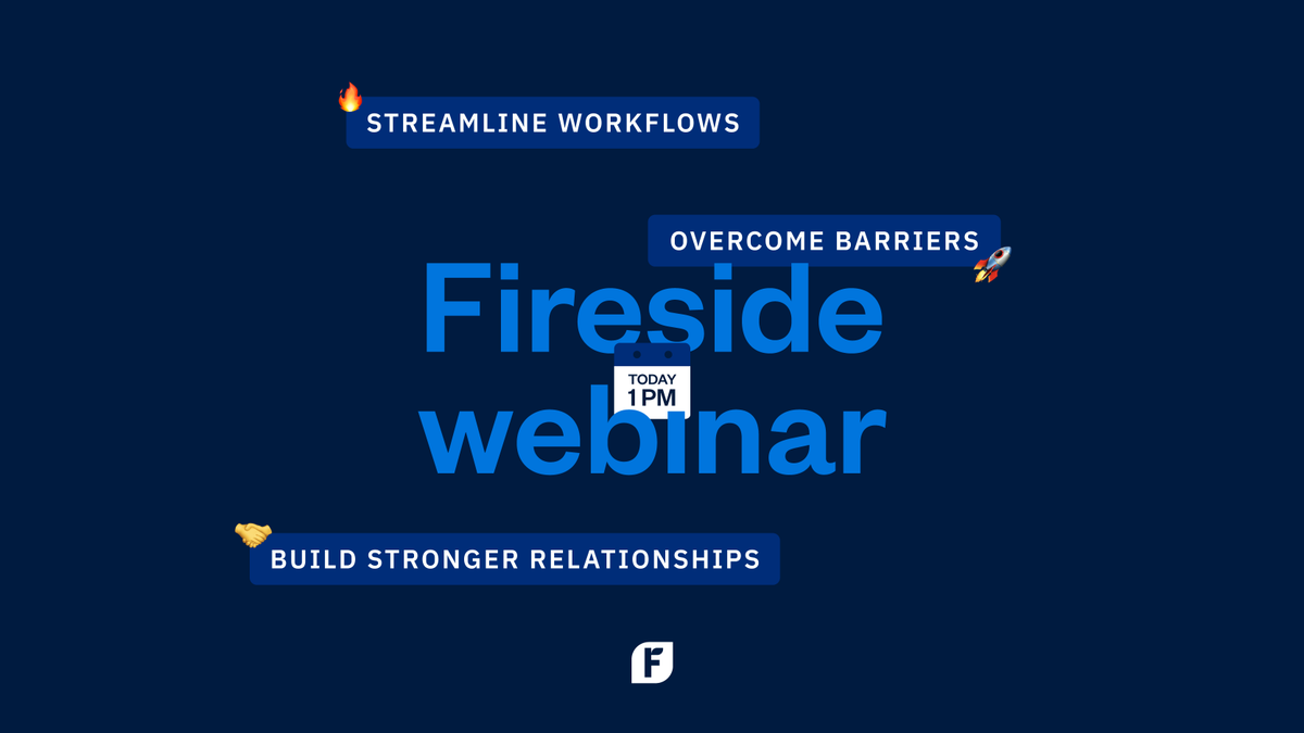 🎉 It’s webinar day!

Join us today at 1 PM ET for the Fireside Webinar hosted by Woodard. You’ll gain tools, techniques, and strategies to enhance collaboration and client relationships.

➡️ Register here: s.mtrbio.com/xpsnxesfxg